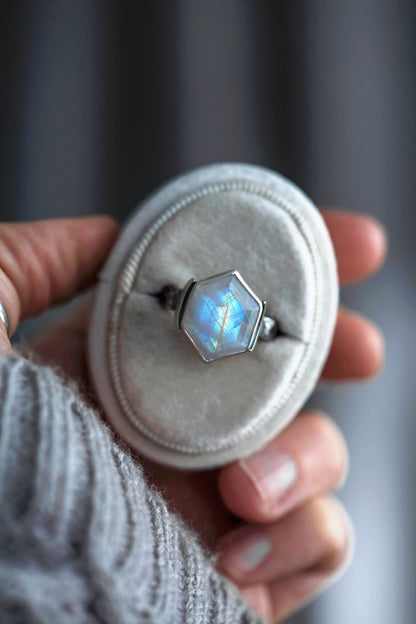 Size 10.25  |  Snow Moon Ring  |  #29