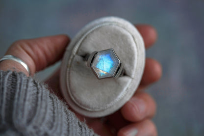 Size 11  |  Snow Moon Ring  |  #30