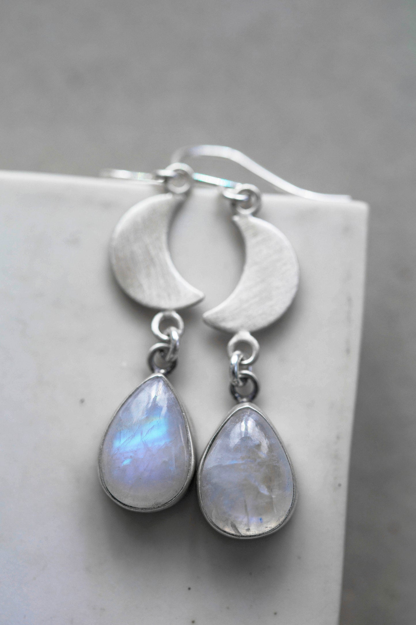 Snow Moon Earring  |  #1