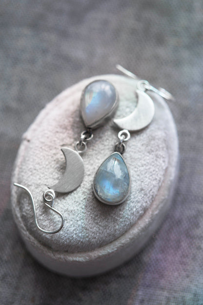 Snow Moon Earring  |  #2