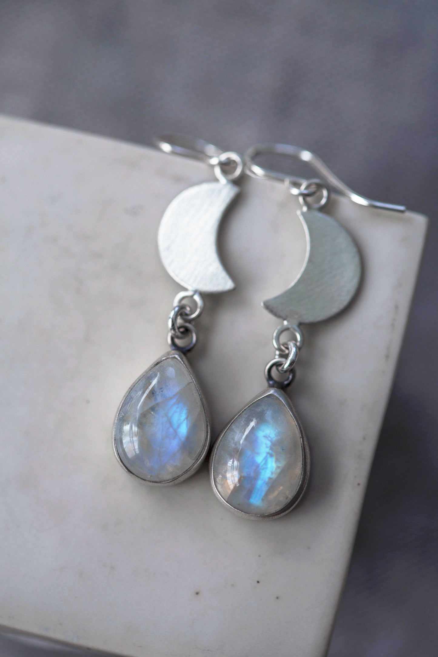 Snow Moon Earring  |  #3