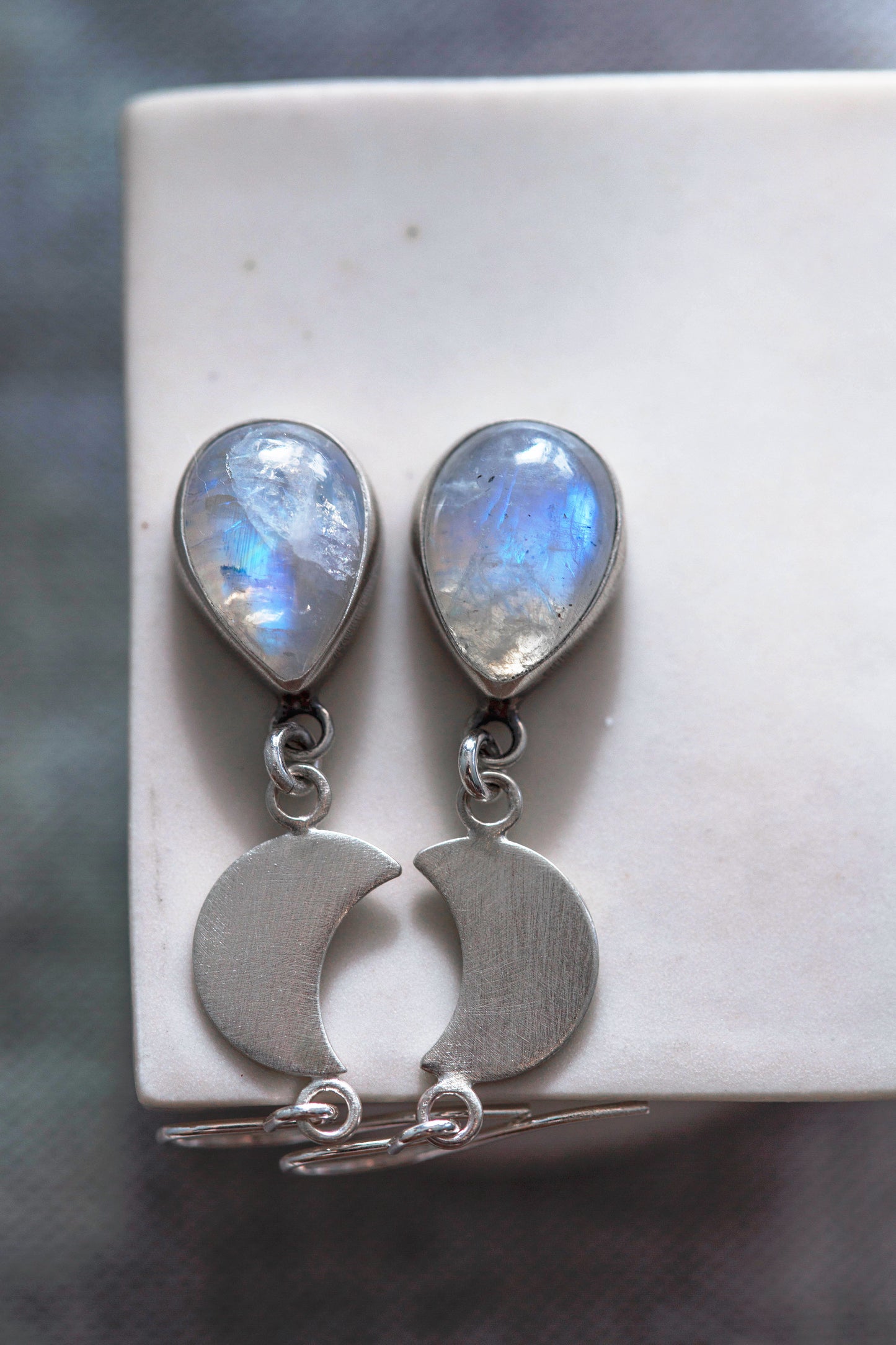 Snow Moon Earring  |  #4