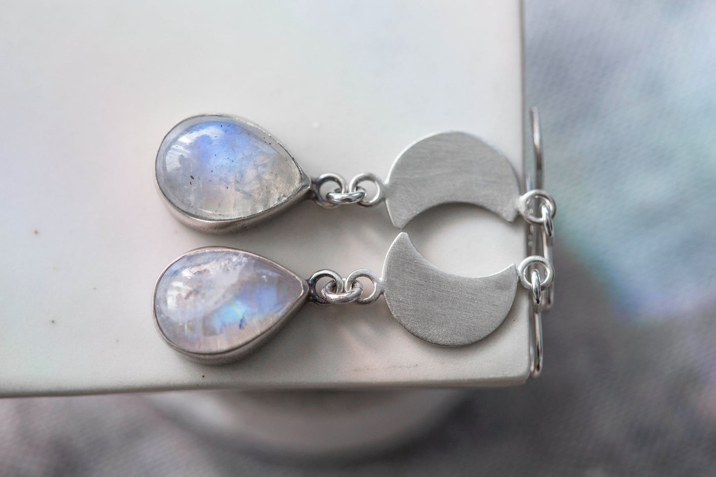 Snow Moon Earring  |  #4