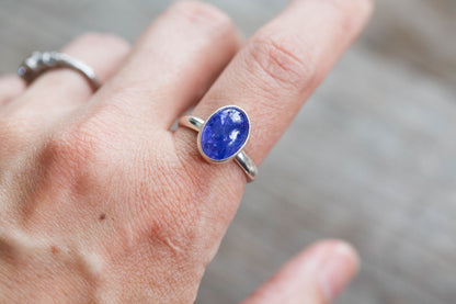 Size 8  |  Tanzanite Ring