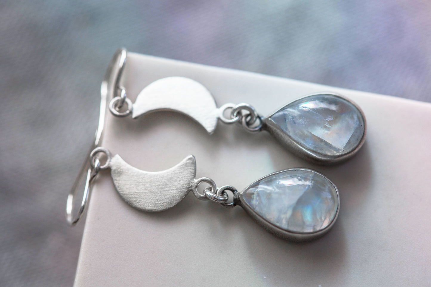 Snow Moon Earring  |  #5