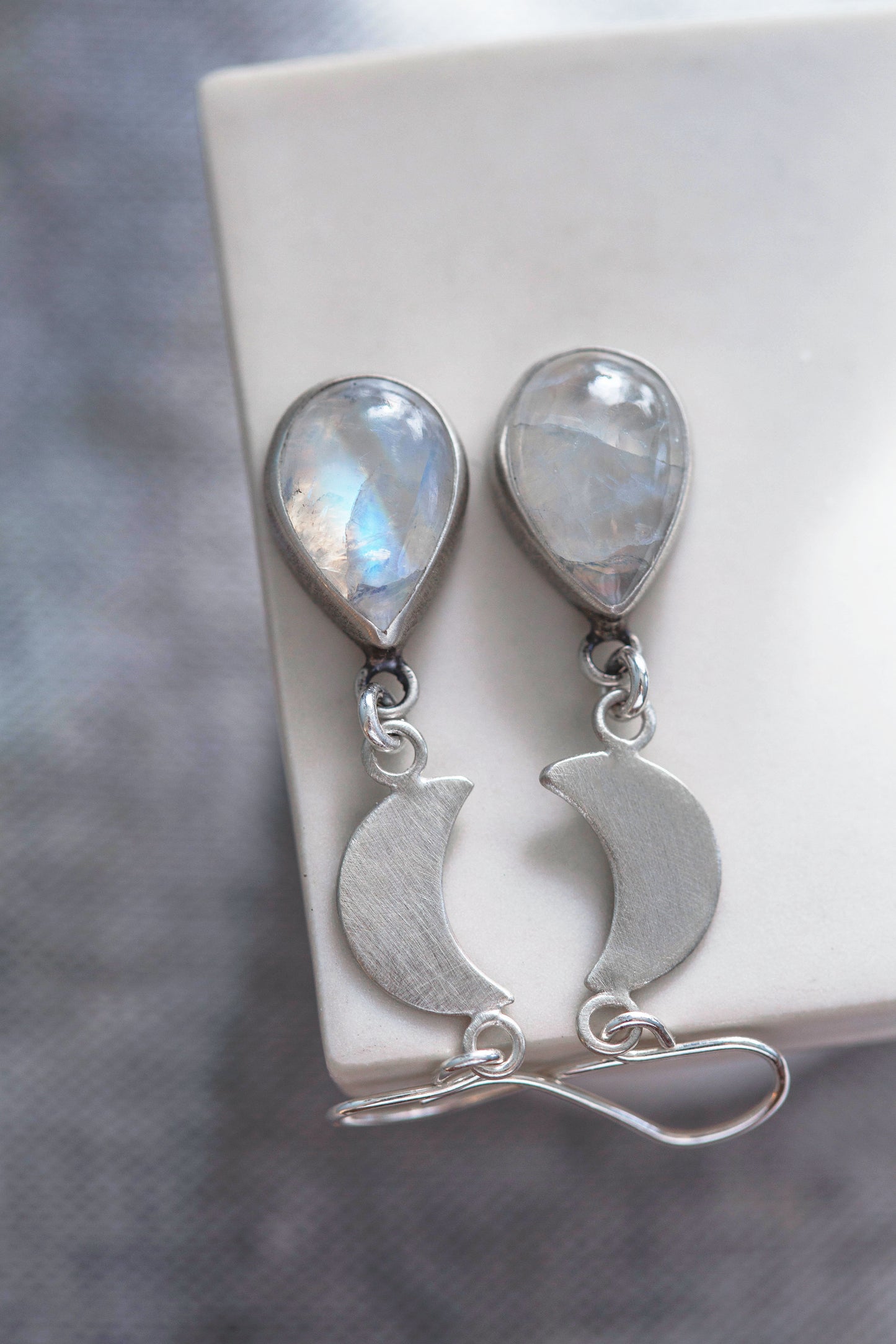 Snow Moon Earring  |  #5