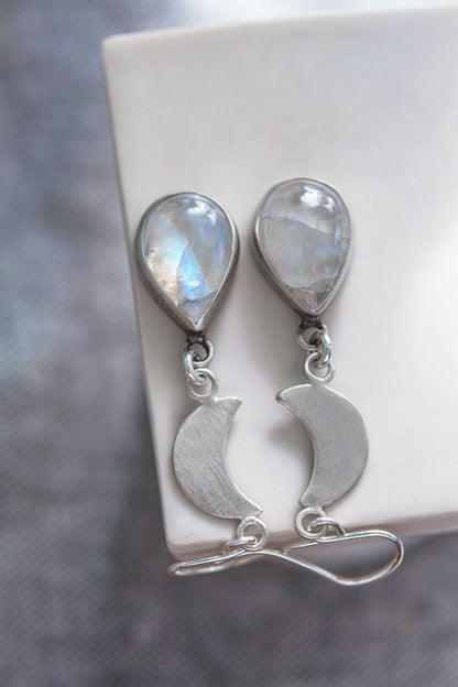 Snow Moon Earring  |  #5