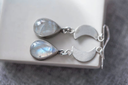 Snow Moon Earring  |  #5