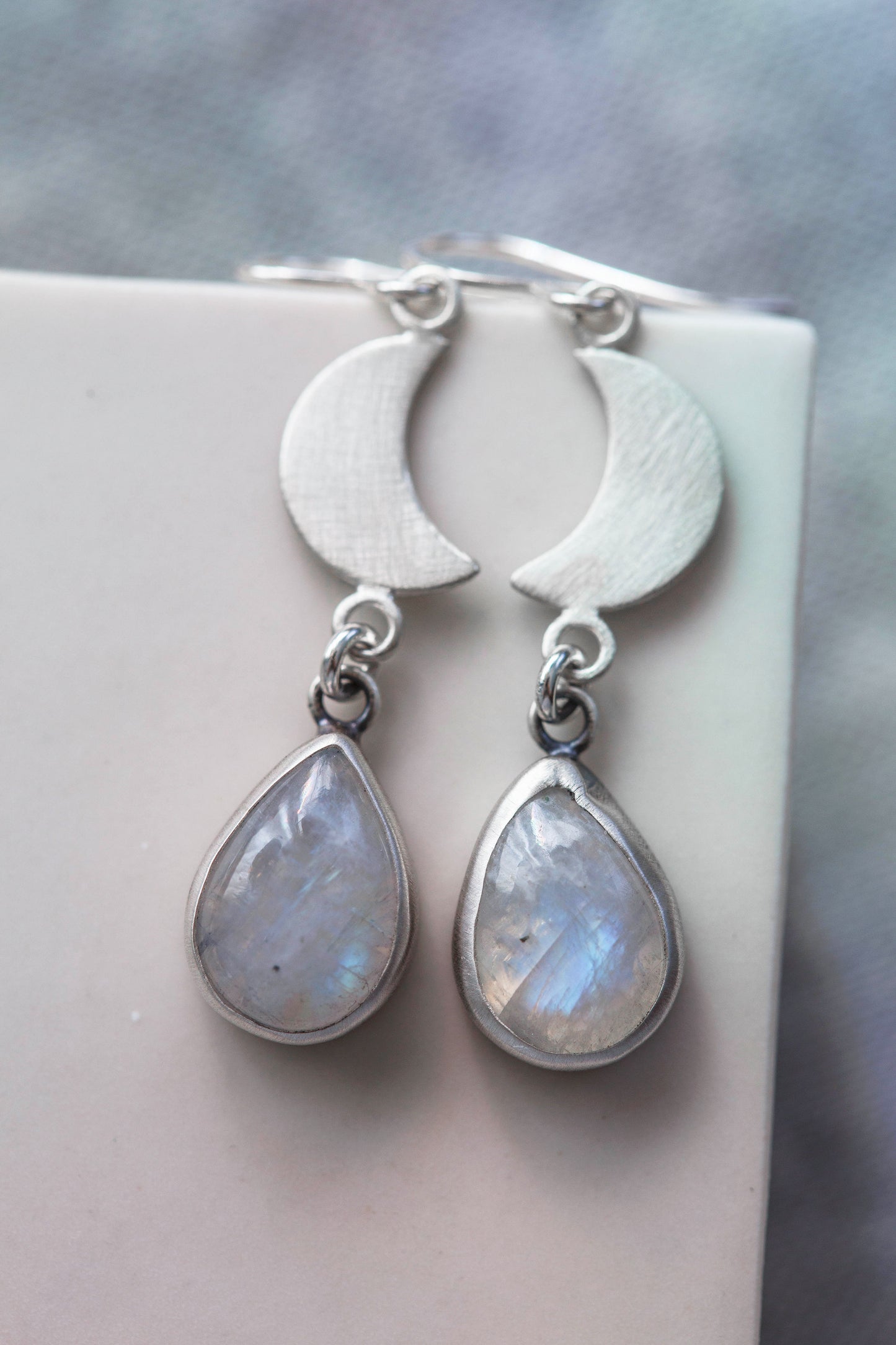 Snow Moon Earring  |  #6