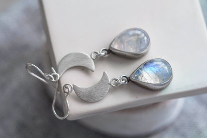 Snow Moon Earring  |  #7
