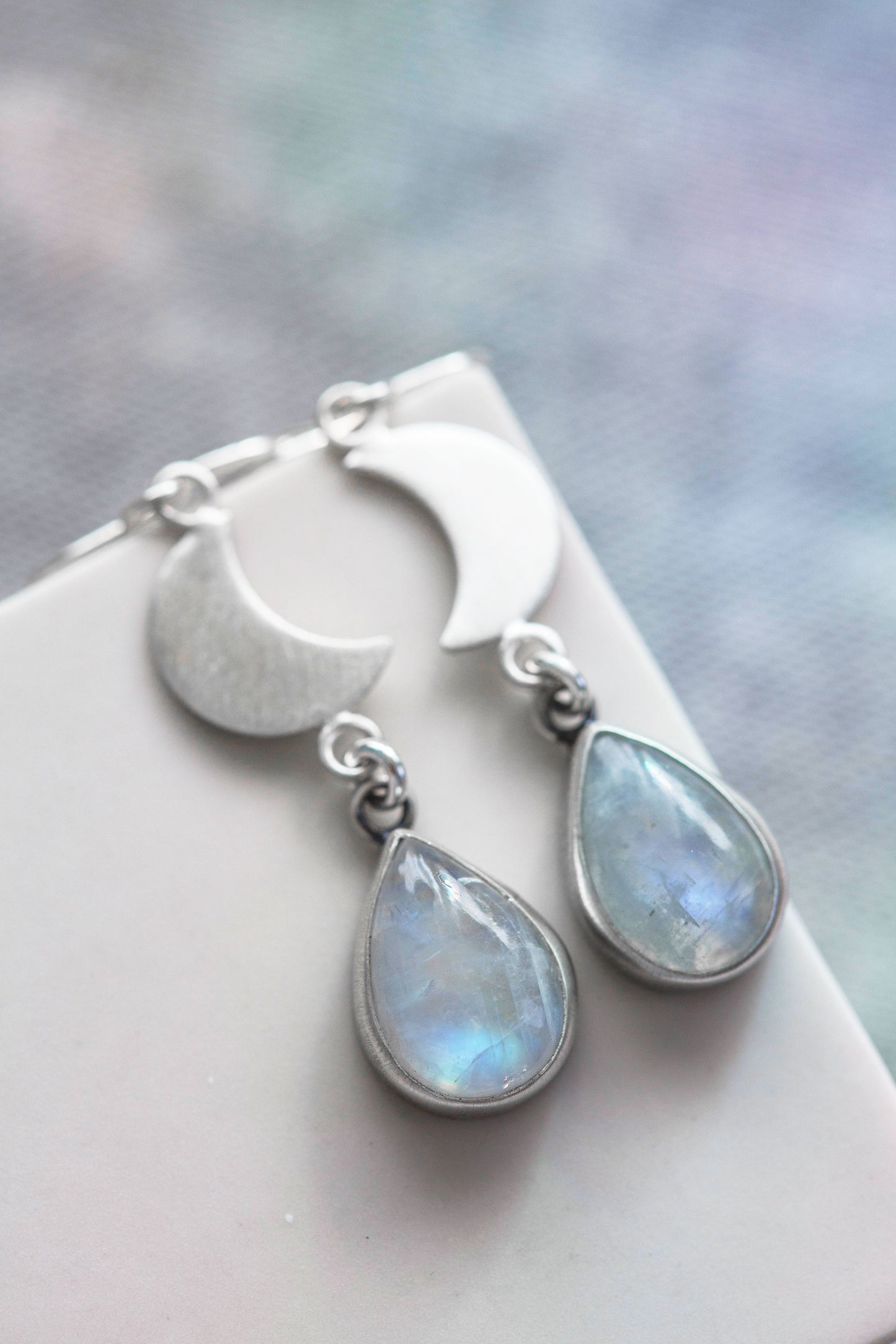 Snow Moon Earring  |  #8