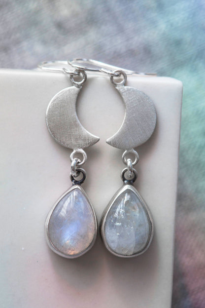Snow Moon Earring  |  #9