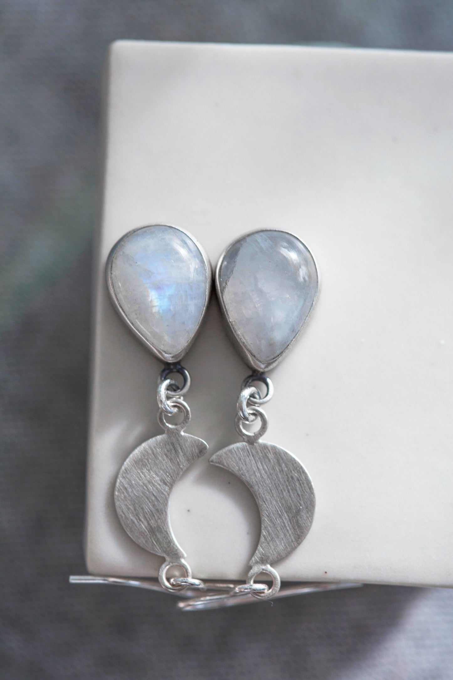 Snow Moon Earring  |  #10