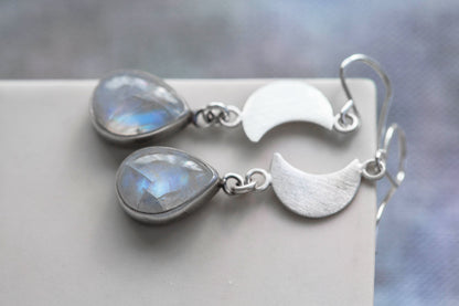 Snow Moon Earring  |  #11
