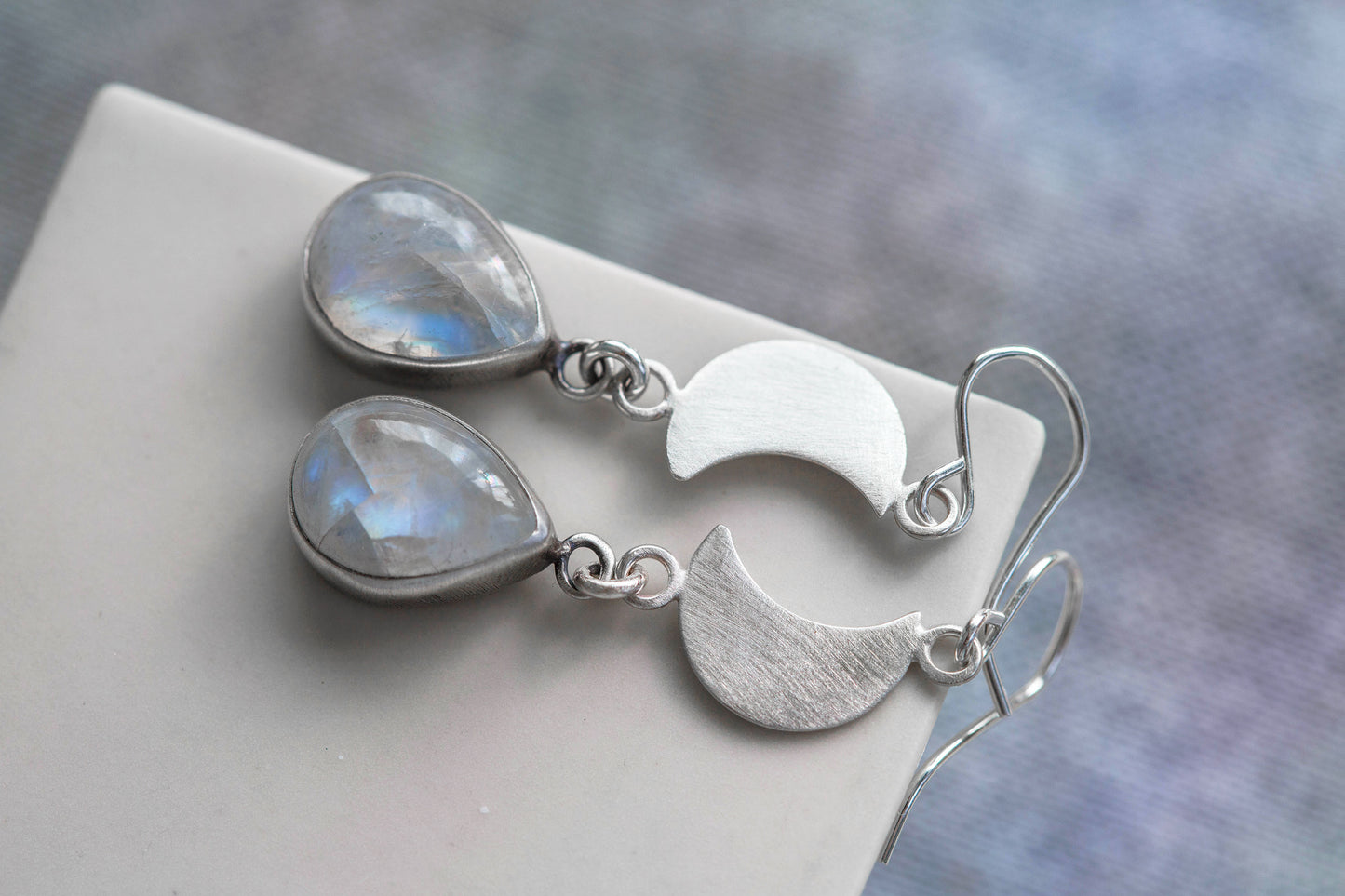 Snow Moon Earring  |  #11