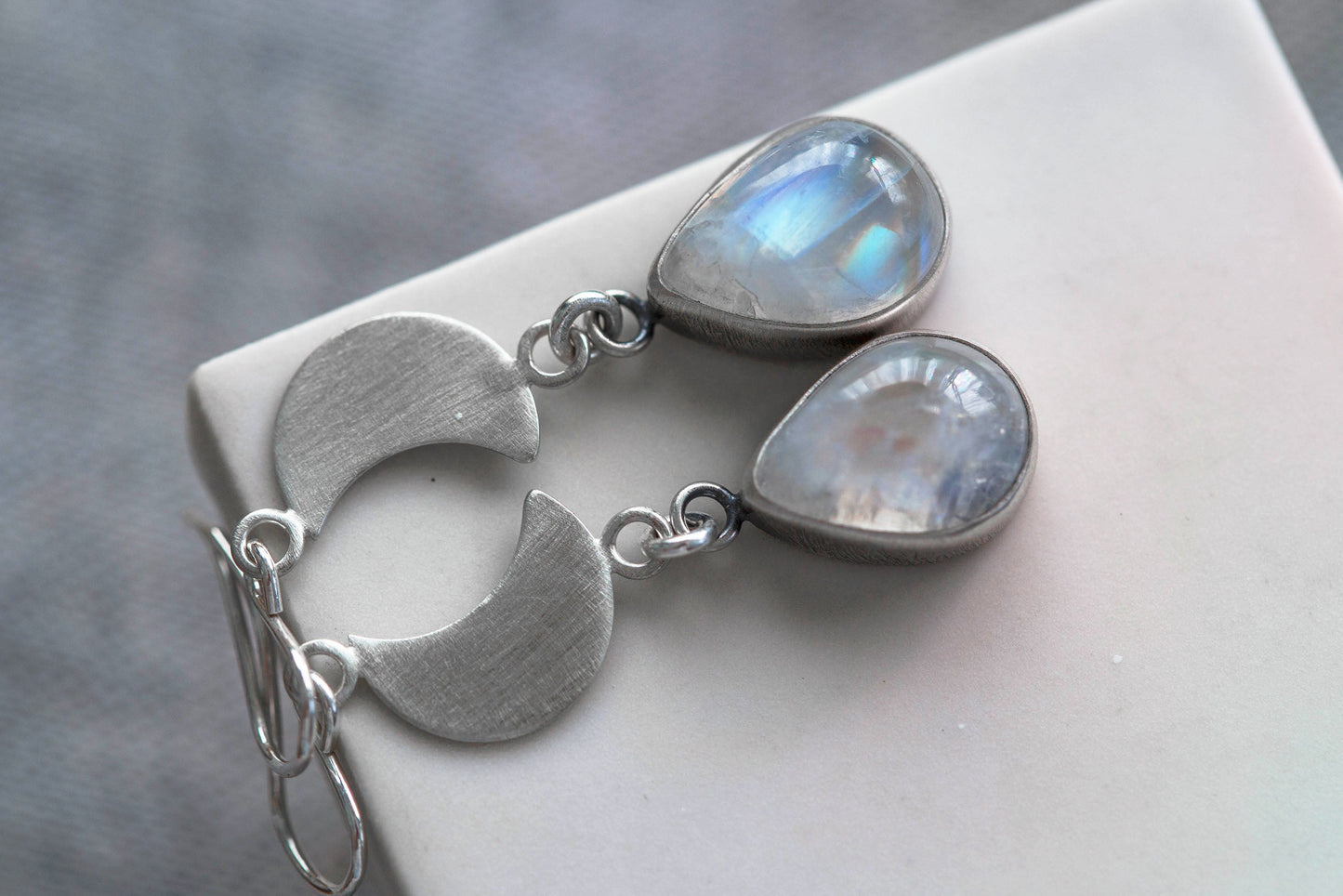 Snow Moon Earring  |  #12