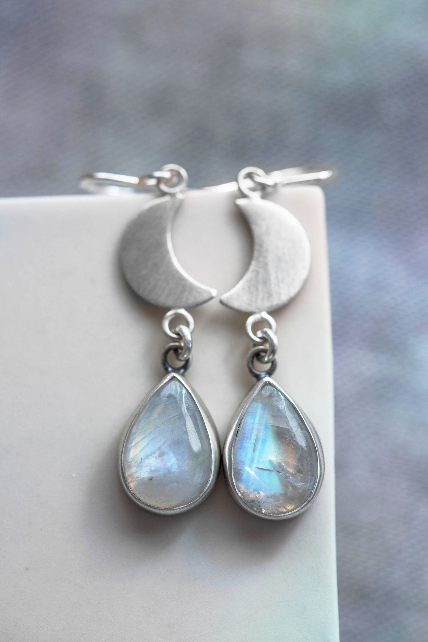 Snow Moon Earring  |  #13
