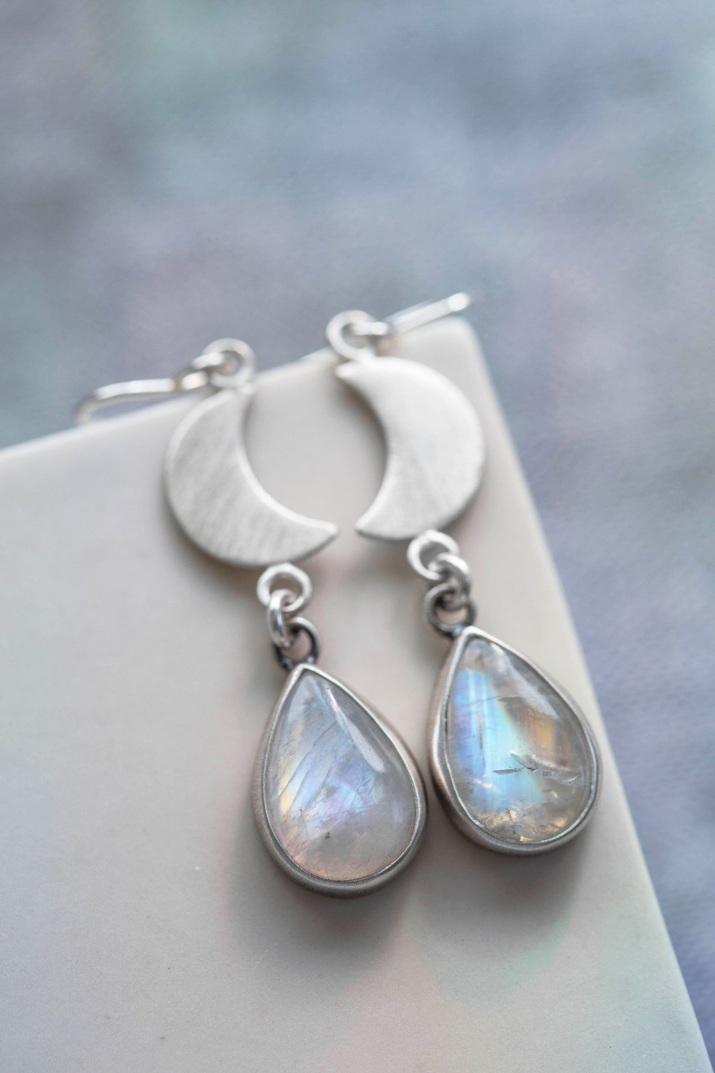 Snow Moon Earring  |  #13