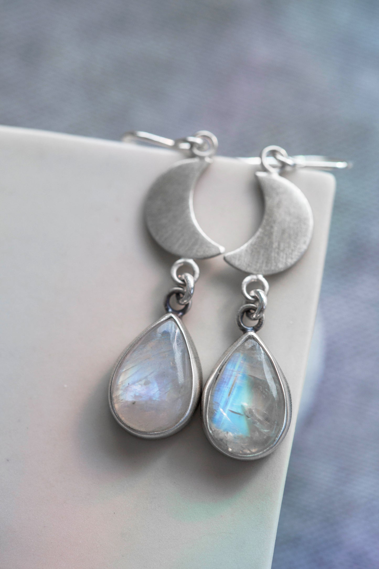 Snow Moon Earring  |  #13