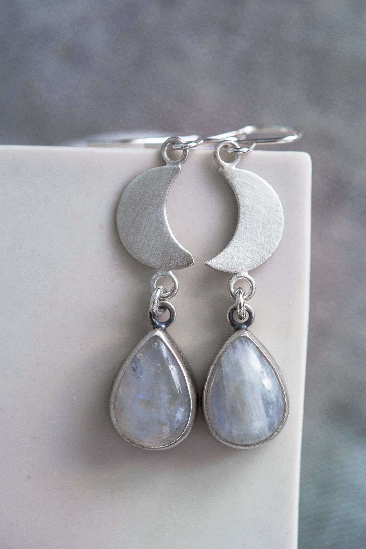 Snow Moon Earring  |  #14