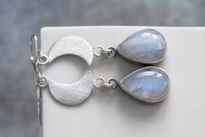 Snow Moon Earring  |  #14