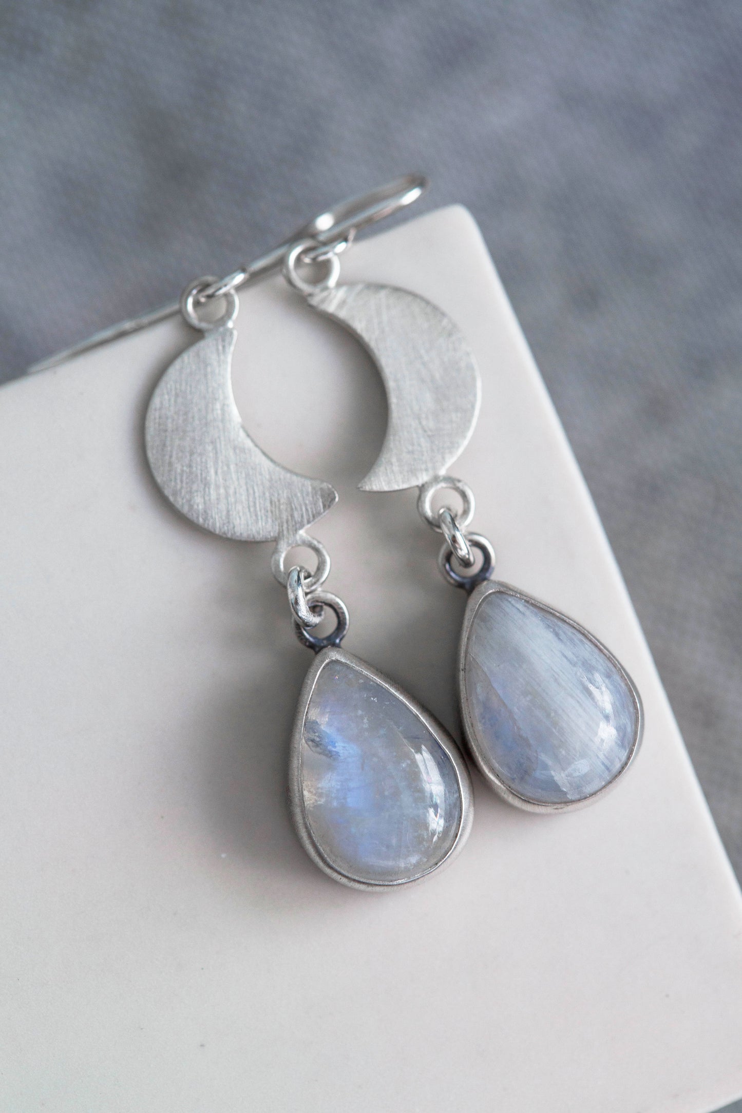 Snow Moon Earring  |  #14