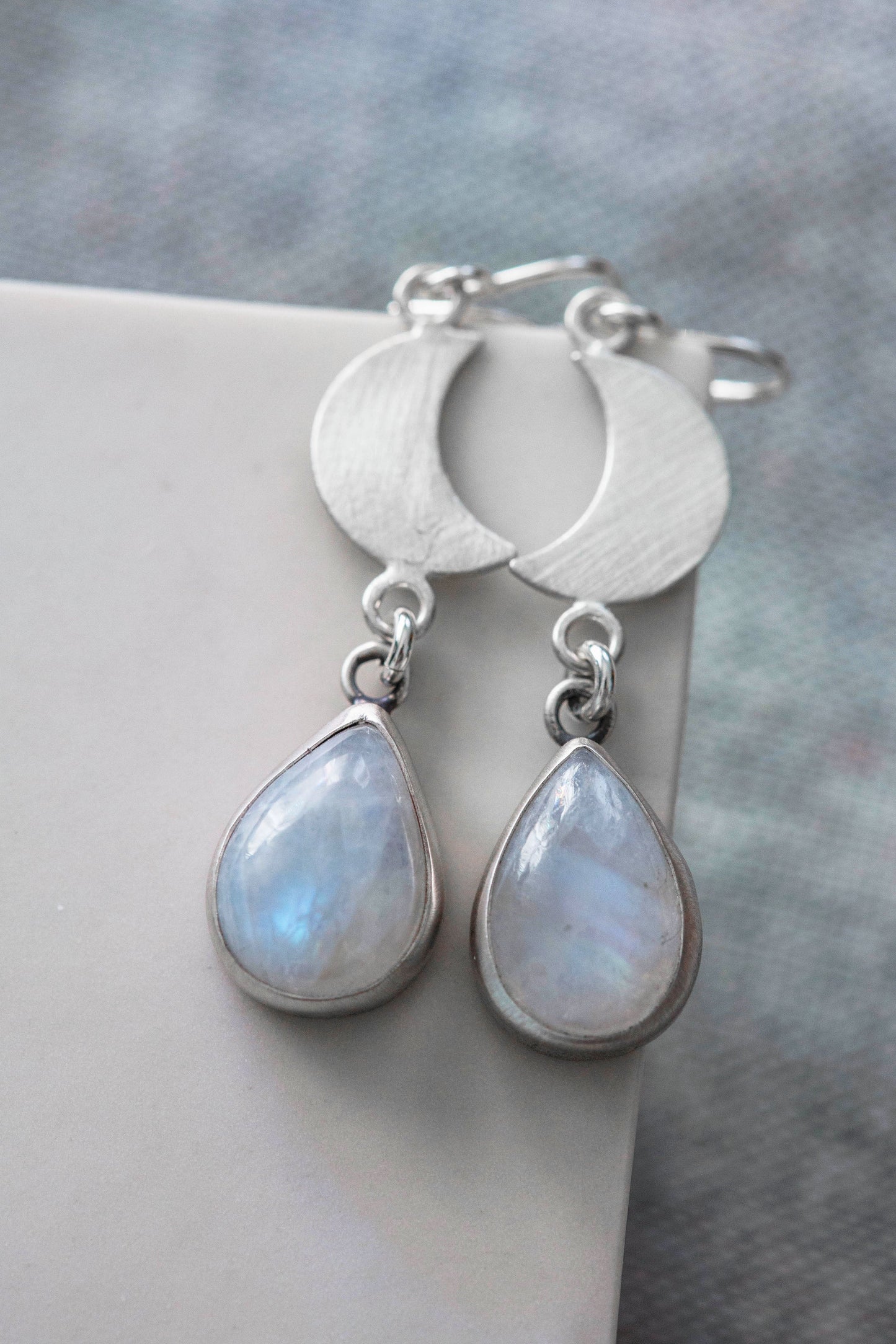 Snow Moon Earring  |  #15