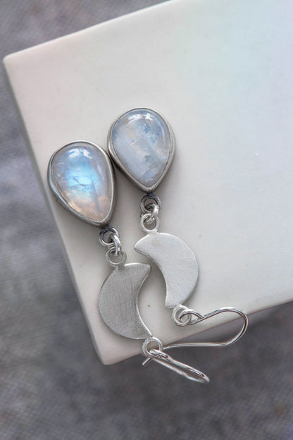 Snow Moon Earring  |  #16
