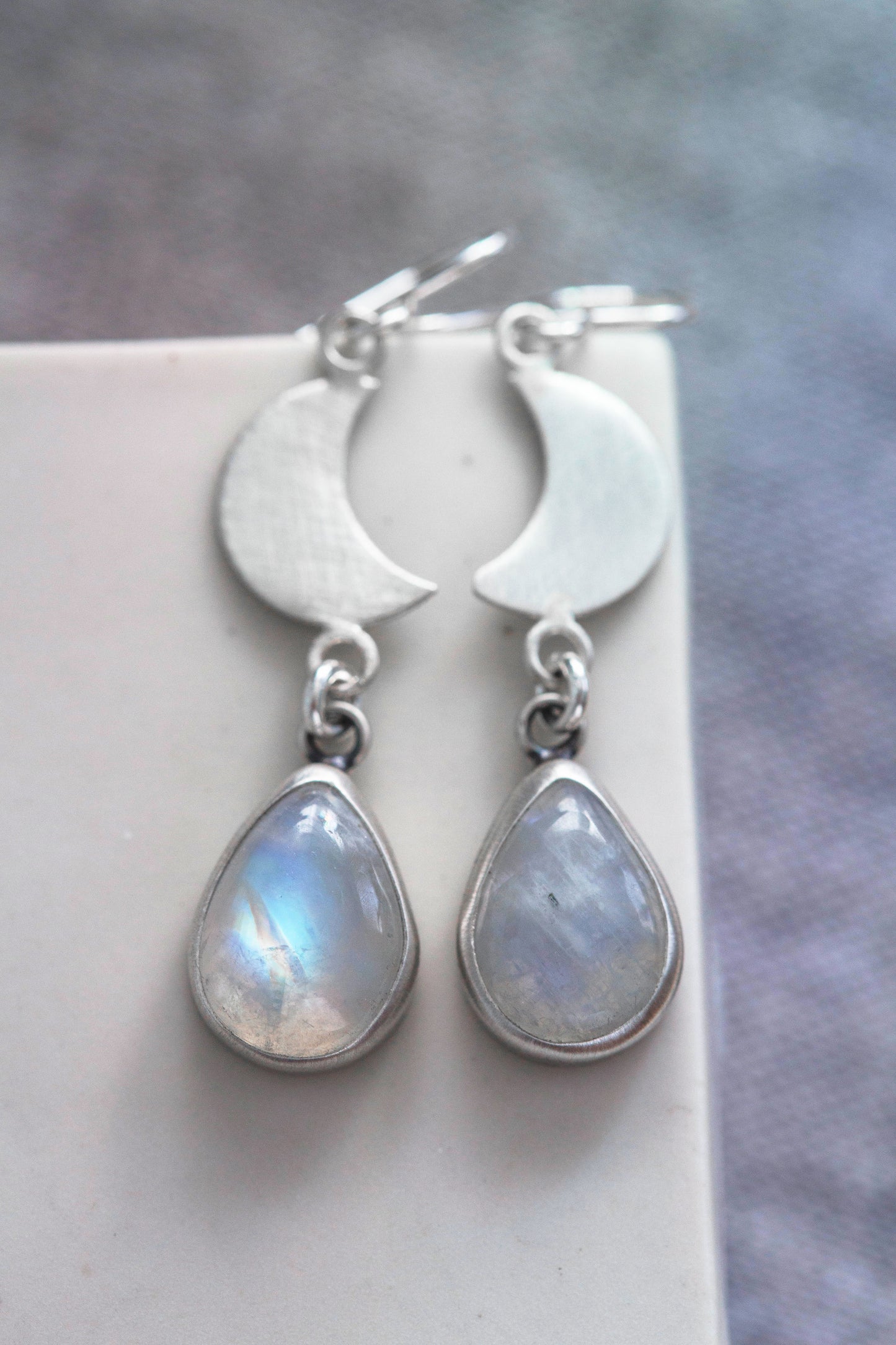 Snow Moon Earring  |  #17