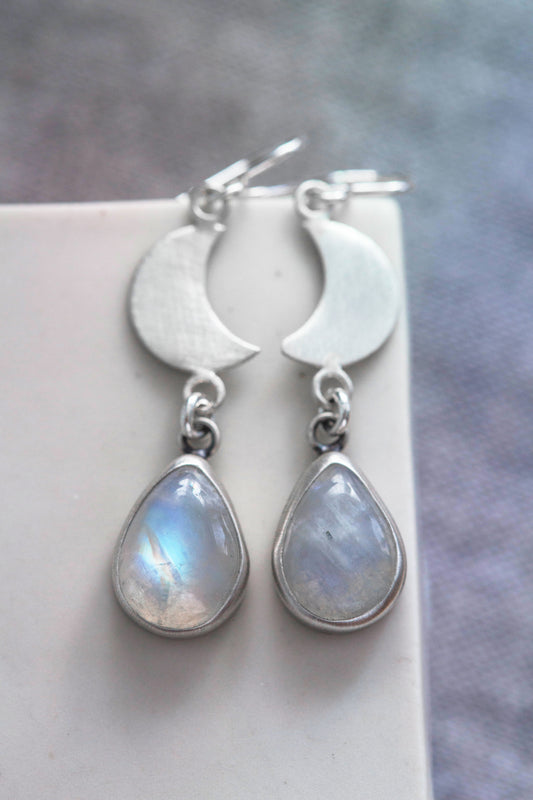 Snow Moon Earring  |  #17