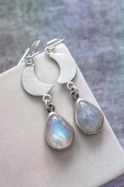 Snow Moon Earring  |  #17