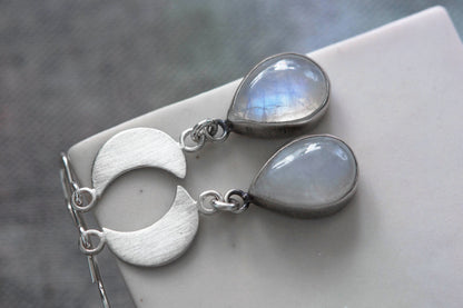 Snow Moon Earring  |  #18