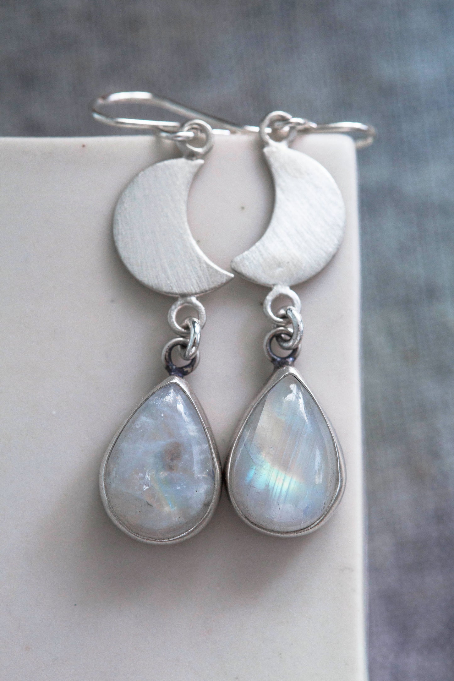 Snow Moon Earring  |  #19