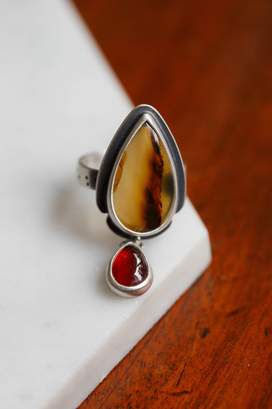 Size 7.75   |   Butterfly Kiss Ring   |   #13