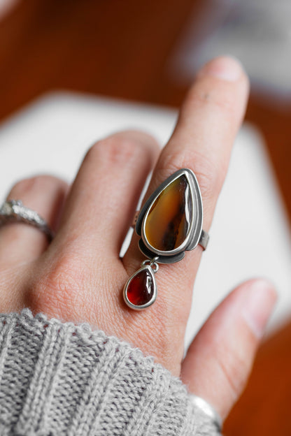 Size 7.75   |   Butterfly Kiss Ring   |   #13