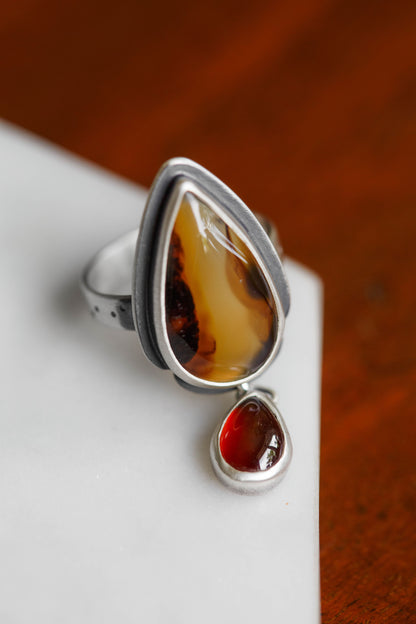 Size 8.25   |   Butterfly Kiss Ring   |   #19