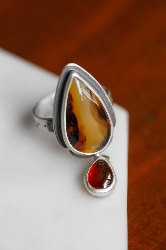 Size 8.25   |   Butterfly Kiss Ring   |   #19