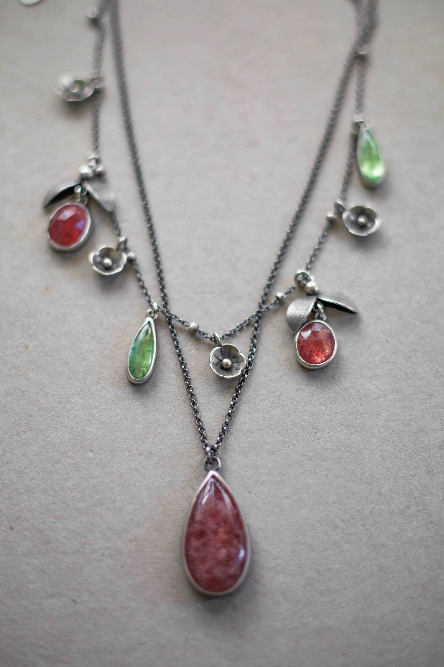Strawberry Runner Necklace | #6