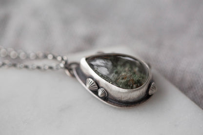 Small  |  Barnacled Tidal Pool Necklace  |  #6