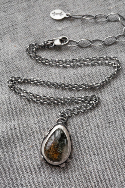 Small  |  Barnacled Tidal Pool Necklace  |  #7