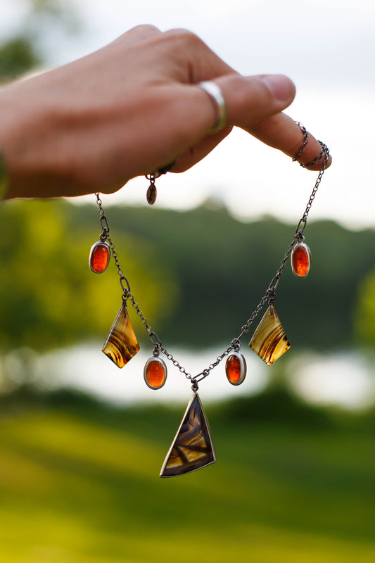 Flutter of Wings Necklace   |   #3