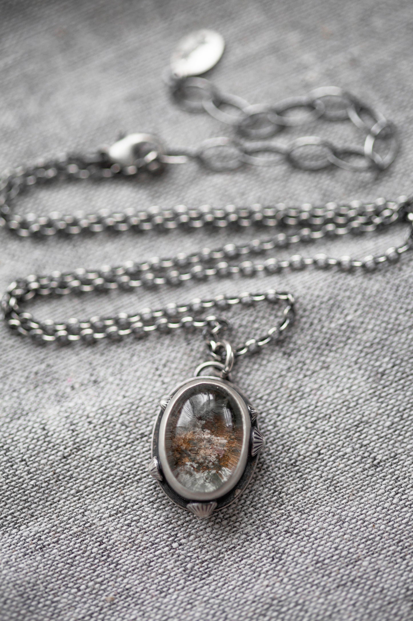 Small  |  Barnacled Tidal Pool Necklace  |  #12