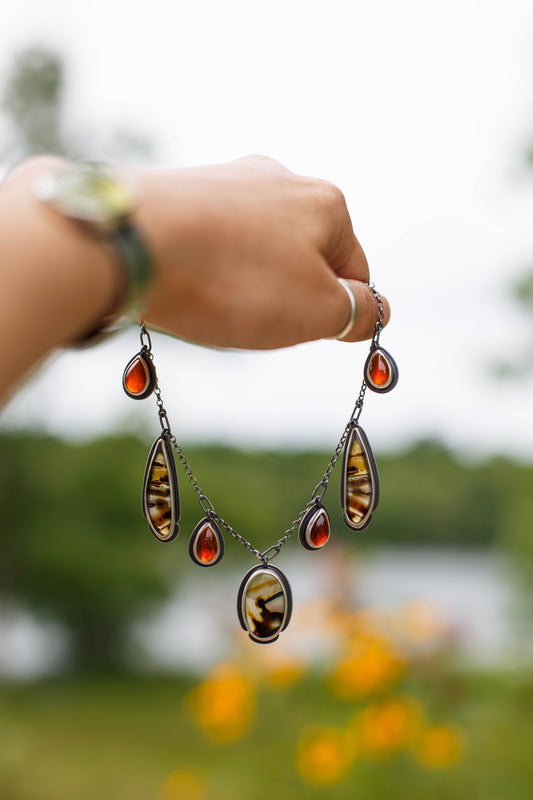 Flutter of Wings Necklace   |   #17