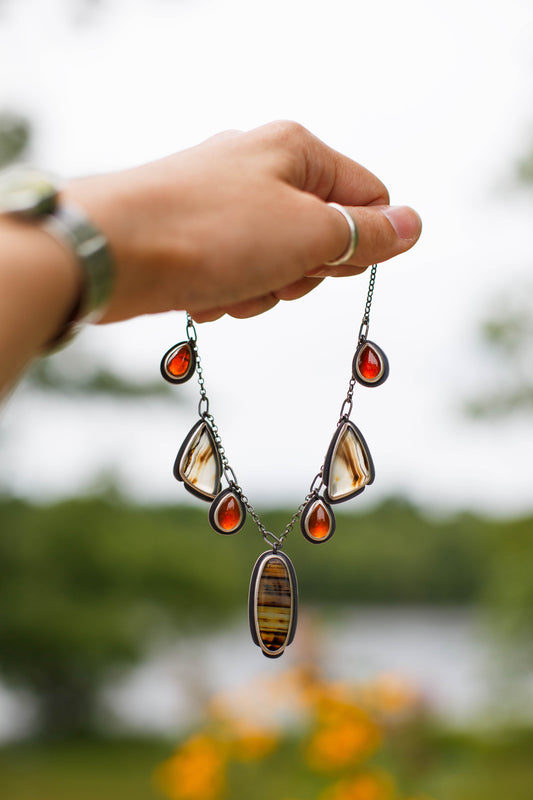Flutter of Wings Necklace   |   #18