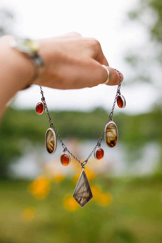 Flutter of Wings Necklace   |   #19