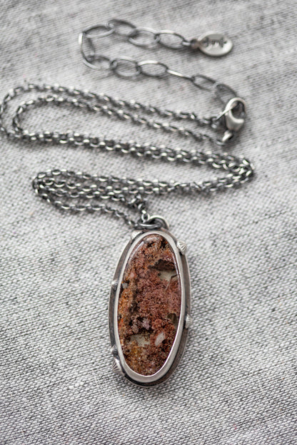Large  |  Barnacled Tidal Pool Necklace  |  #27