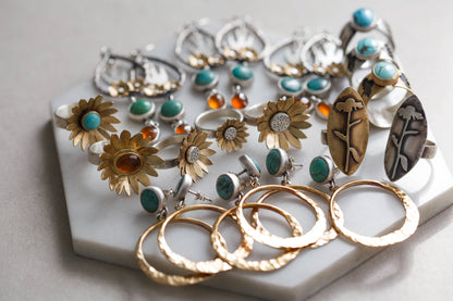 Wayfarer Earrings  |  Made to Order