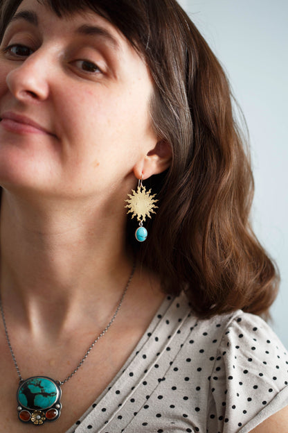 Golden Hour Earrings  |  Made to Order