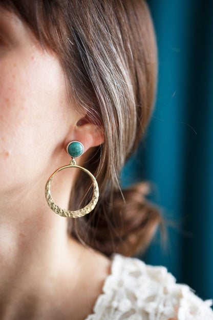 Wayfarer Earrings  |  Made to Order