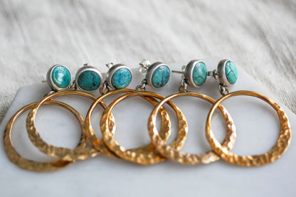 Wayfarer Earrings  |  Made to Order